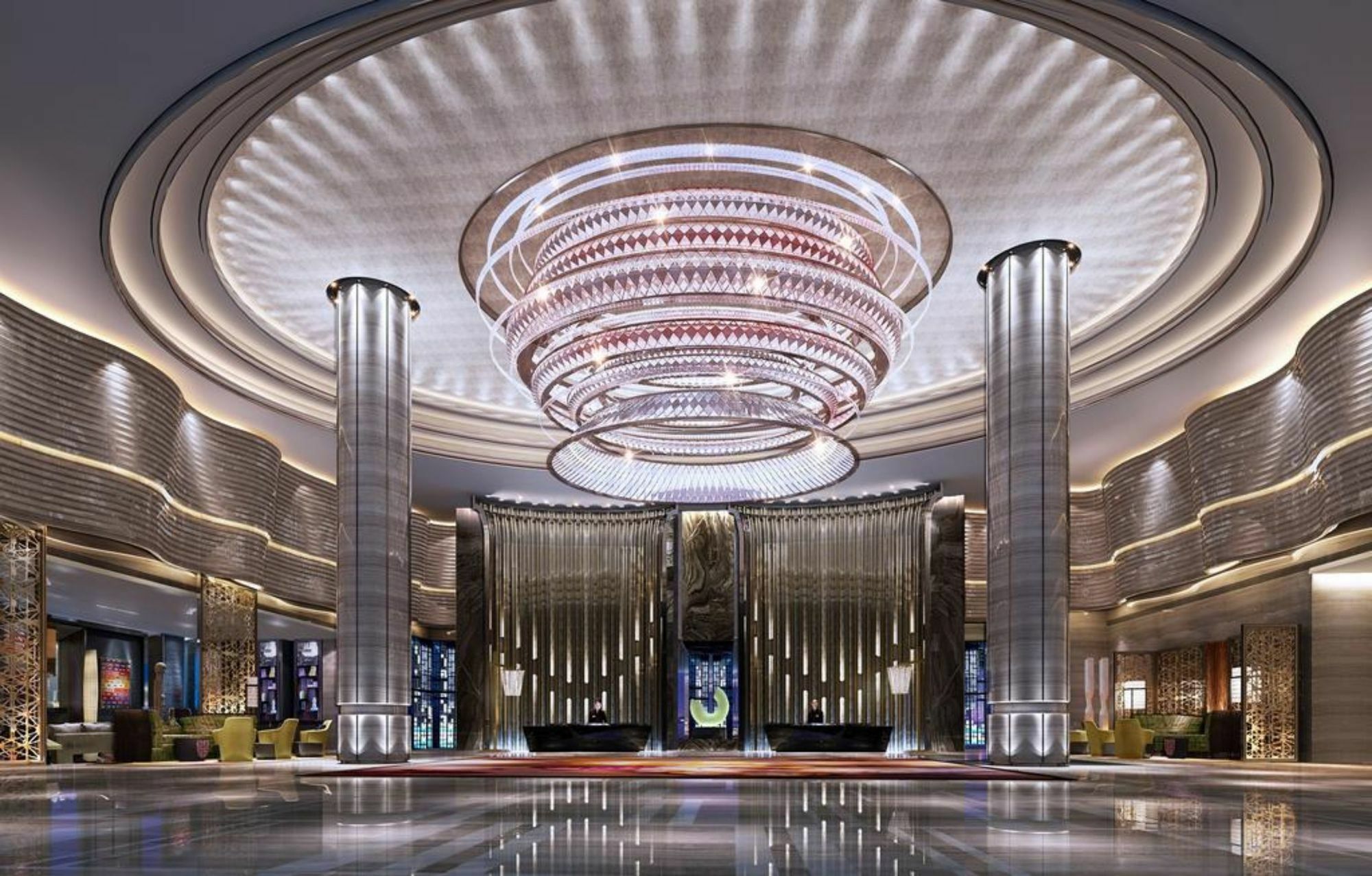 فندق Wanda Realm لونغيان المظهر الخارجي الصورة