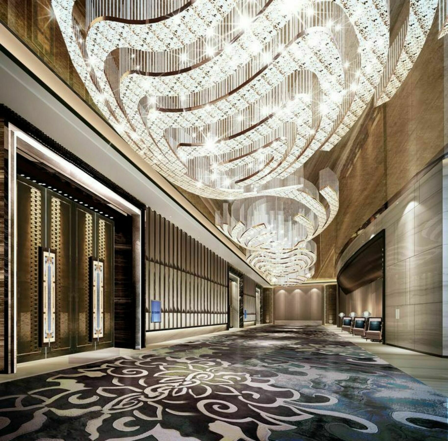 فندق Wanda Realm لونغيان المظهر الخارجي الصورة