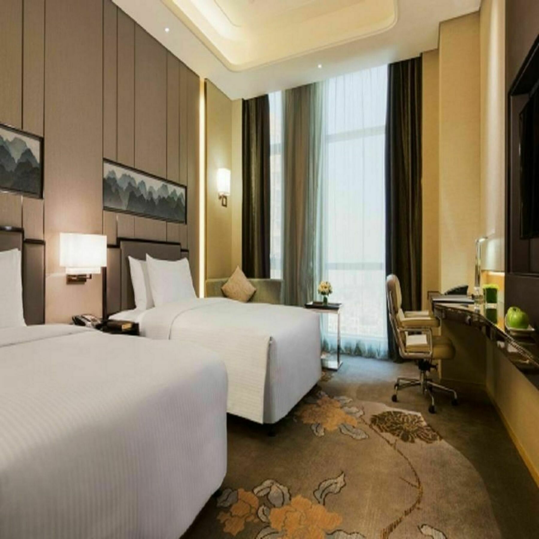 فندق Wanda Realm لونغيان المظهر الخارجي الصورة
