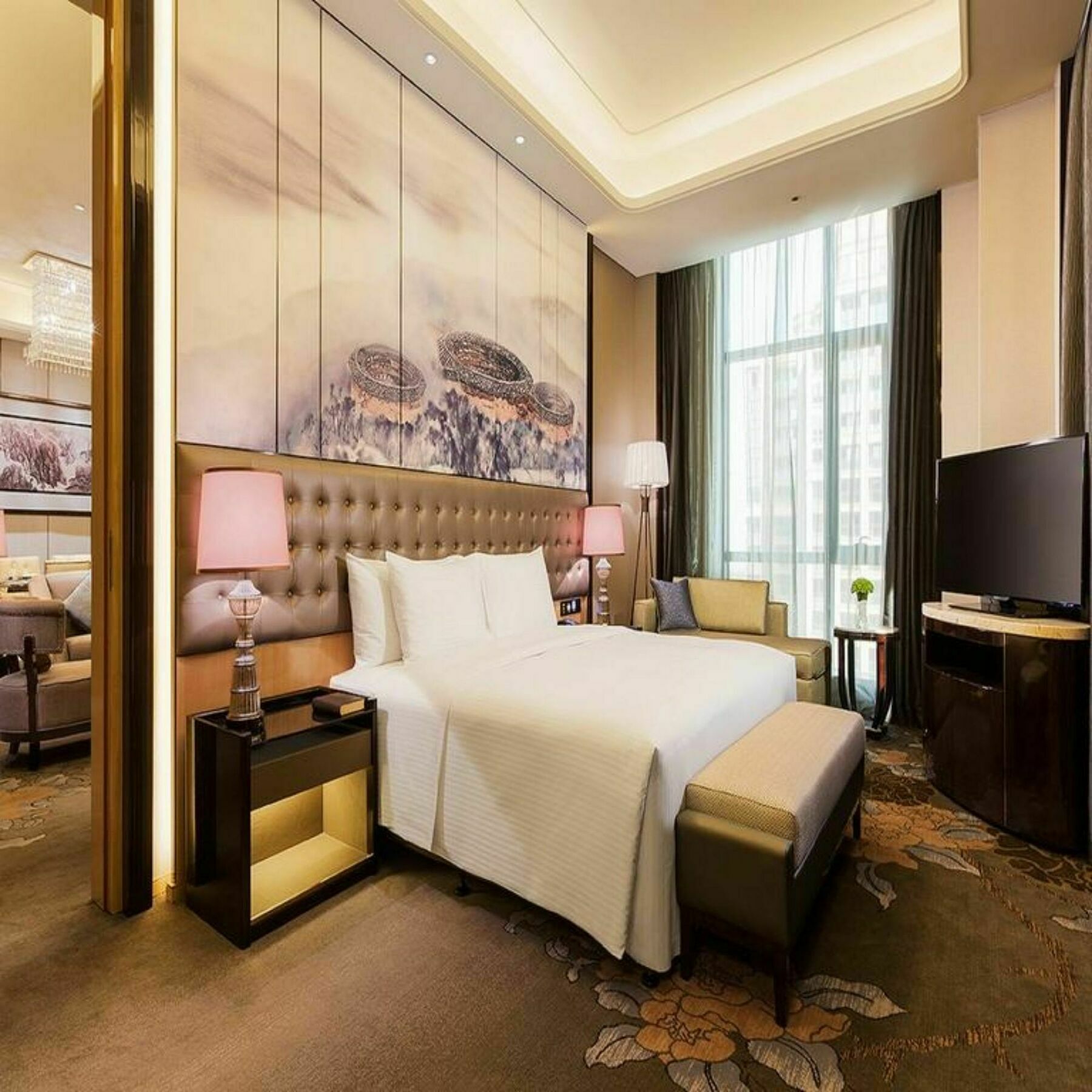 فندق Wanda Realm لونغيان المظهر الخارجي الصورة
